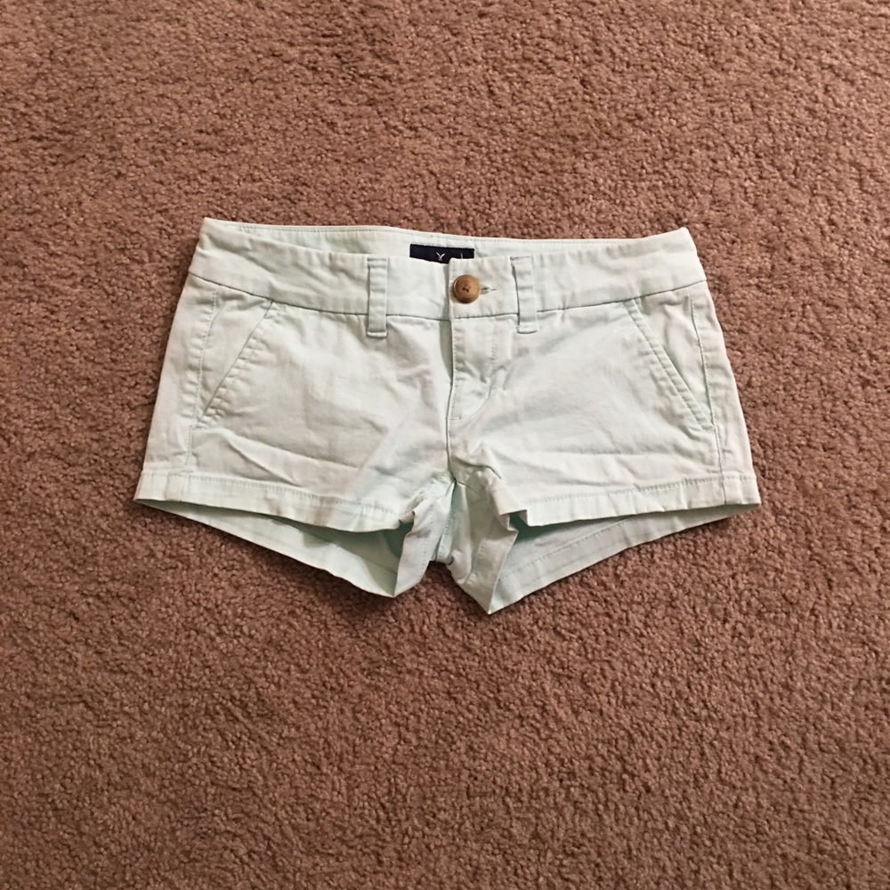 American eagle mint shorts